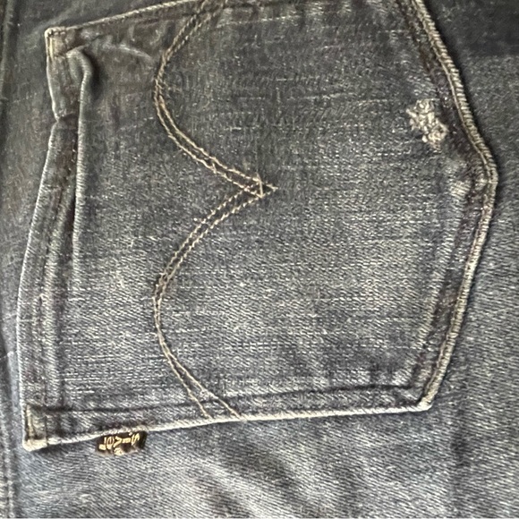 Vintage Dark indigo Levis mid rise curve skinny jeans - Picture 4 of 5